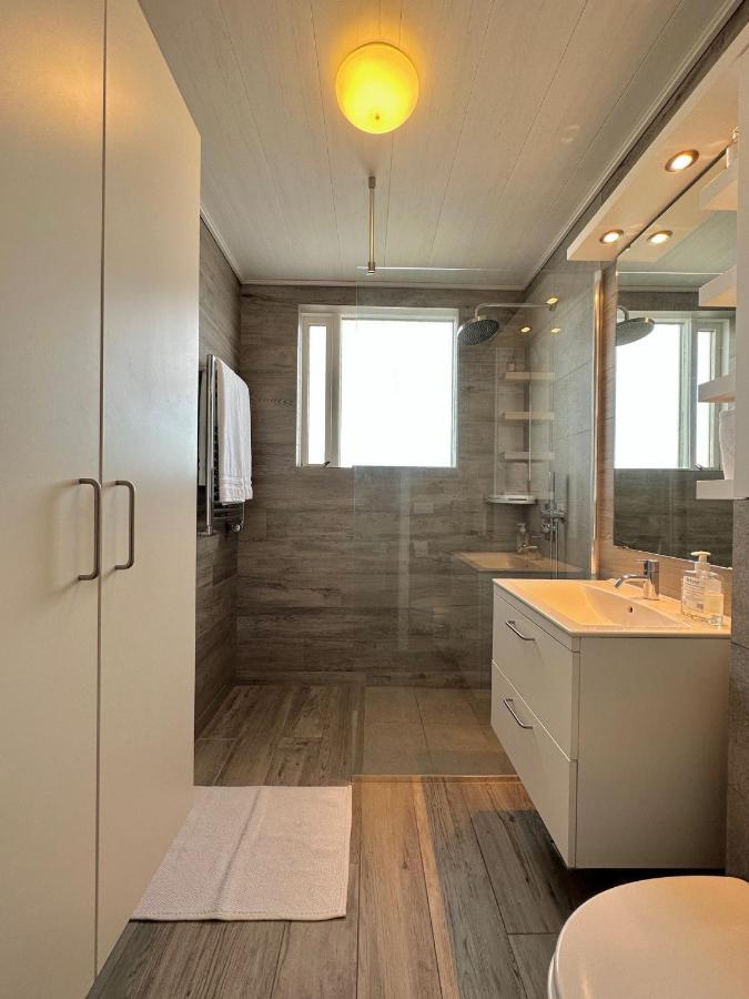 Waterfront Fjord House Hotel Arskogssandur Eksteriør billede